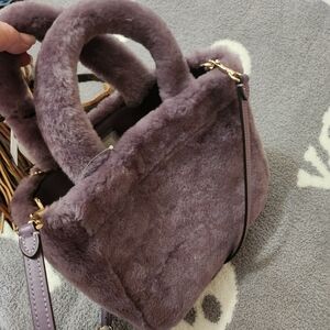 Coach Small sherling tote.